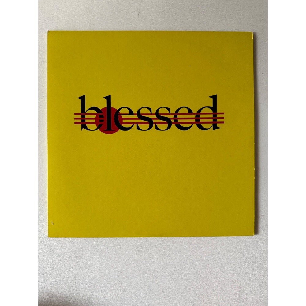 Blessed Self Titled 12" EP Etched + Insert KFB6024 Coin Toss Records VG+ Cleaned